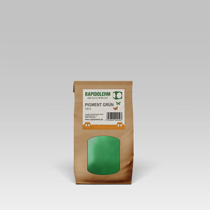 Rapidolehm Pigment Grün 100 g